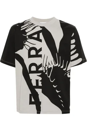 Salvatore Ferragamo Graphic-print cotton T-shirt