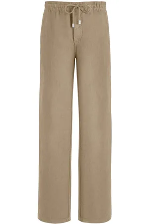 Vilebrequin Straight-leg linen trousers