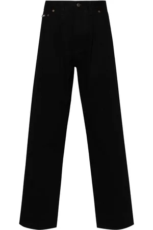 Noah NYC Mid-rise straight-leg jeans