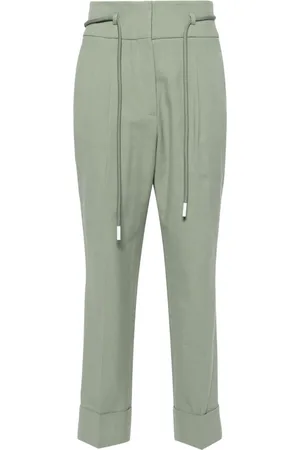 PESERICO SIGN High-waist cropped trousers