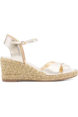 Dellena 100mm espadrille wedges