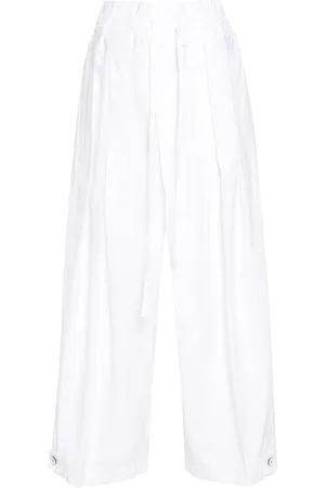 Jil Sander Poplin cotton trousers