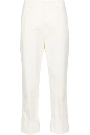 PESERICO SIGN High-waist cropped trousers