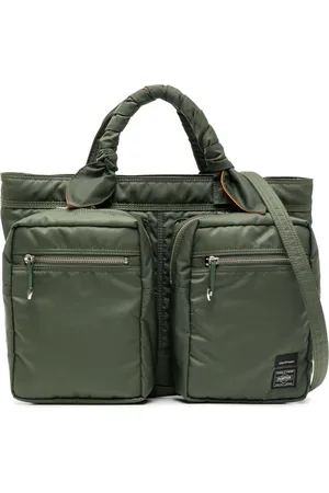 TOGA VIRILIS X Porter logo-appliqué tote bag