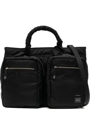 TOGA VIRILIS X Porter logo-appliqué tote bag