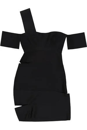 Alexander McQueen Cut-out detail mini dress