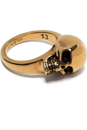 Alexander McQueen The Side Skull ring