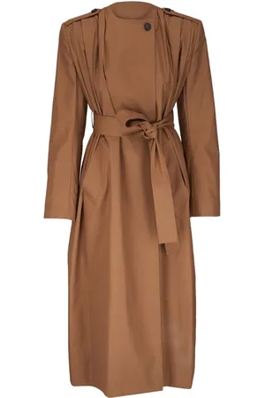 Khaite Minnler belted trenchcoat