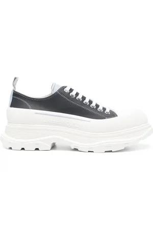 Alexander McQueen Tread slick lace-up sneakers