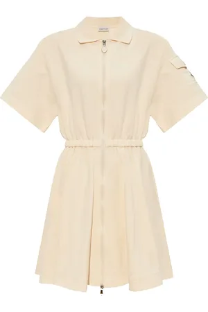Moncler Logo-appliqué cotton dress
