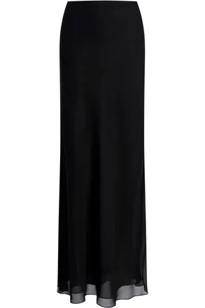 Khaite The Mauva silk maxi skirt