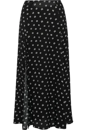 Reformation Zoe floral-print midi skirt