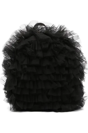 MONNALISA Ruched tulle backpack