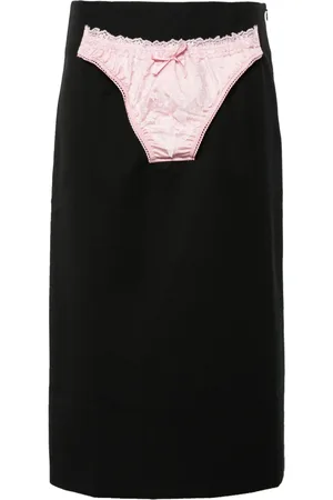 Vaquera Panty pencil midi skirt