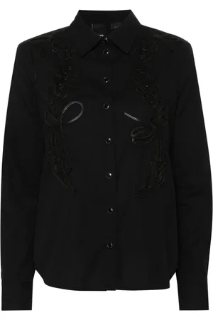 Pinko Embroidered long-sleeve shirt