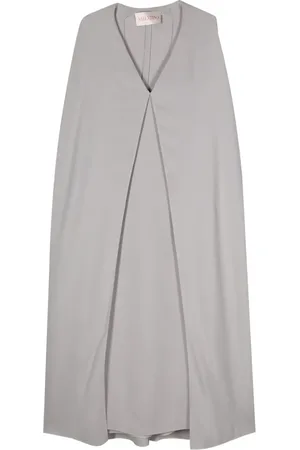 VALENTINO GARAVANI Cape-design maxi dress