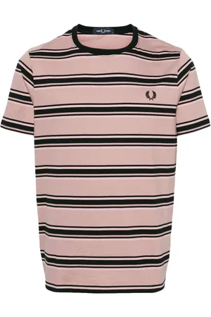 Fred Perry Striped cotton T-shirt
