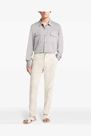 Tom Ford Button-up silk-cotton shirt