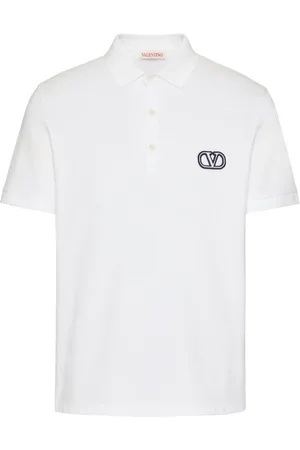 VALENTINO GARAVANI VLogo Signature piqué polo shirt