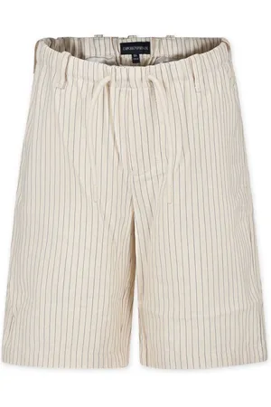 Emporio Armani Striped straight-leg shorts