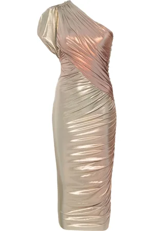Rick Owens Amira asymmetric midi dress