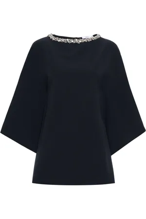 Safiyaa Arama crystal-embellished blouse