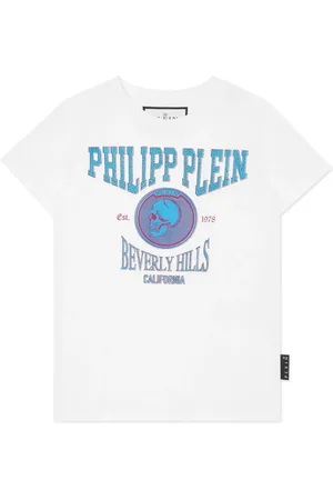 Philipp Plein Crystal-embellished cotton T-shirt