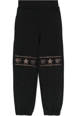 Chiara Ferragni Maxi Logomania studded track pants