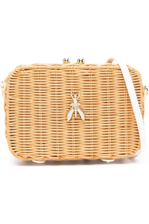 Patrizia Pepe Wicker coss body bag