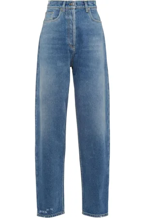 Prada High-rise straight-leg jeans