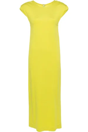 Jil Sander Detachable-sleeve maxi dress