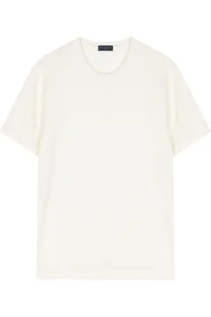 Paul & Shark Crew-neck linen T-shirt