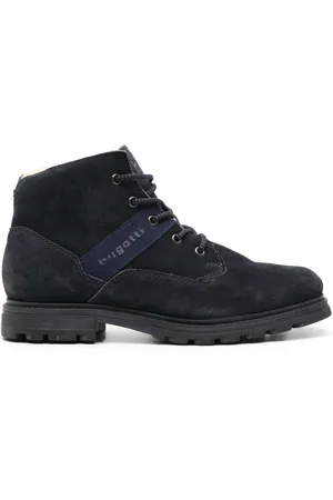 Bugatti Vivo logo-tape suede boots