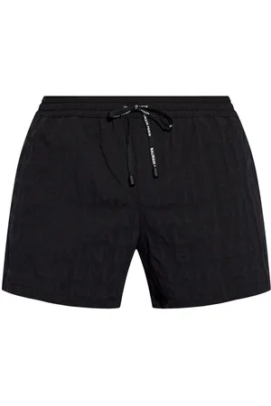 Balmain Logo-embossed swim shorts