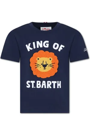 MC2 SAINT BARTH King of St. Barth-print cotton T-shirt