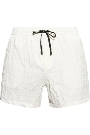 Balmain Logo-embossed swim shorts