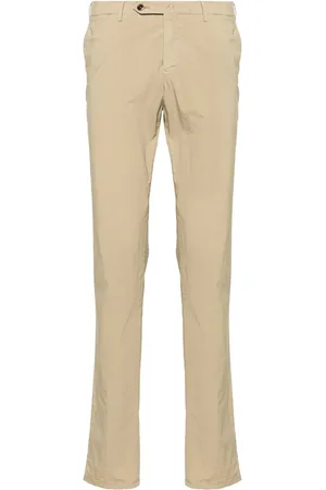 PT Torino Mid-rise slim-fit trousers