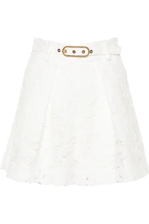 ZIMMERMANN Corded-lace cotton shorts
