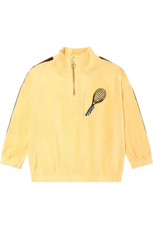 Mini Rodini Embroidered organic cotton sweatshirt