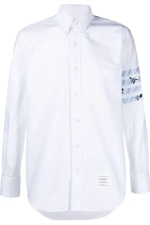 Thom Browne 4-Bar cotton shirt