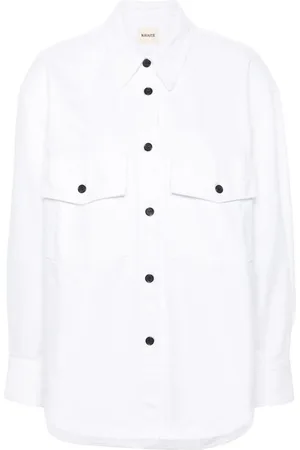 Khaite The Mahmet oversized denim shirt