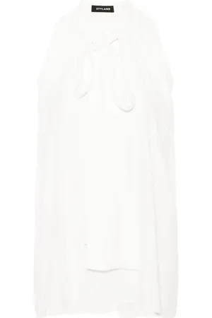 Styland Sleeveless crepe blouse