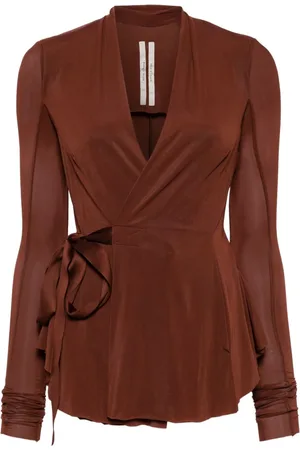 Rick Owens Hollywood wrap jacket