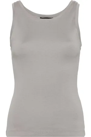 Styland Sleeveless ribbed tank top
