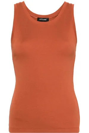 Styland Sleeveless ribbed tank top