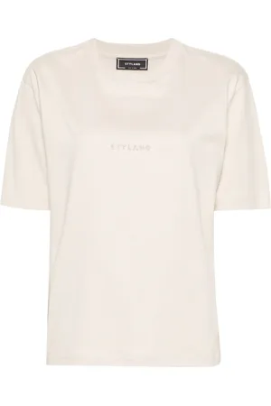 Styland Logo-print organic cotton T-shirt