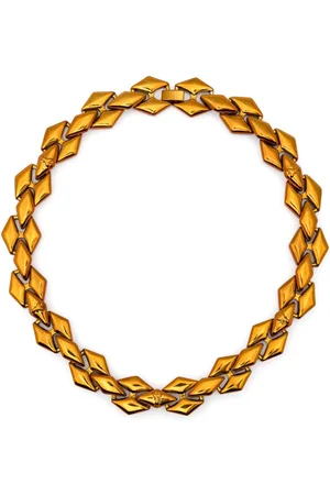 Patrizia Pepe Metallic chain-link necklace