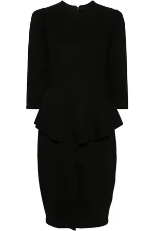 Styland Peplum waist midi dress