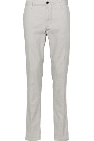 Incotex Mid-rise tapered trousers
