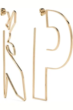Patrizia Pepe P and Fly-shaped earrings